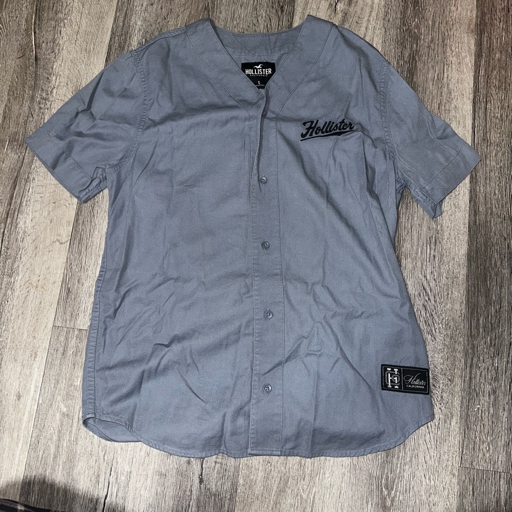 Hollister Blue Men's Shirt